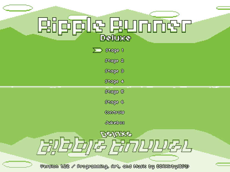 달리는 리듬 액션 게임, 리플 러너(Ripple Runner) - 1