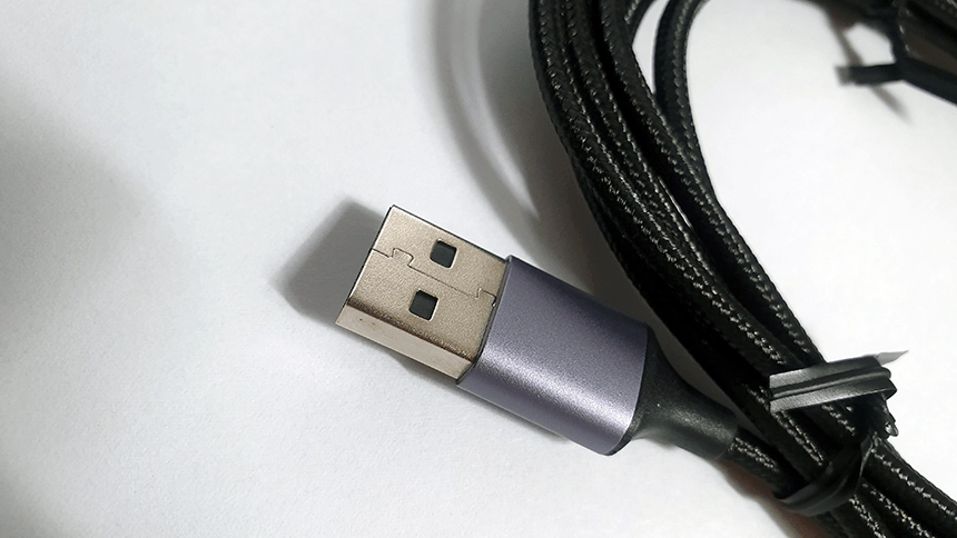 USB 2.0 마이크로 5핀 케이블 유그린 U-60148 리뷰 - 4
