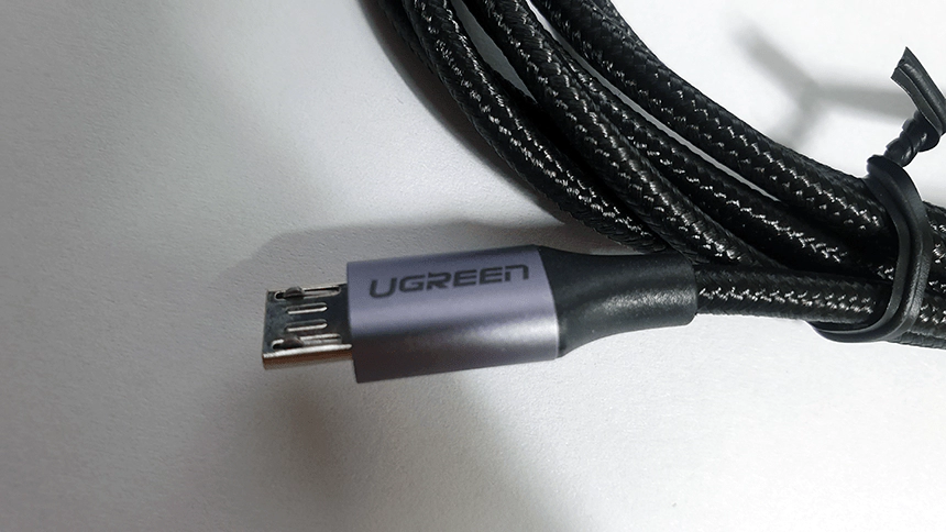 USB 2.0 마이크로 5핀 케이블 유그린 U-60148 리뷰 - 5