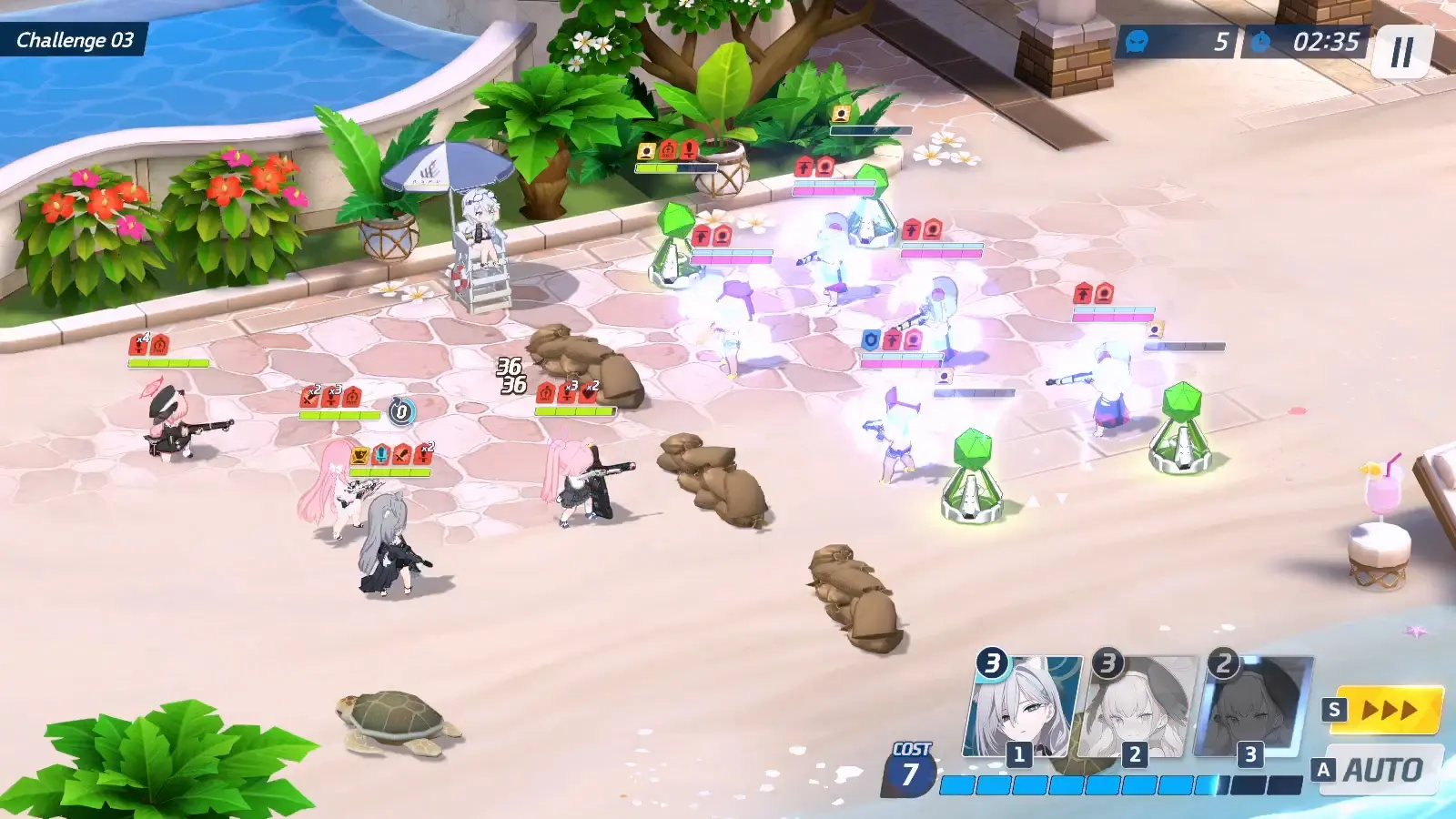 백에서 피어난 한 송이 이벤트 공략 | 블루 아카이브 - 7